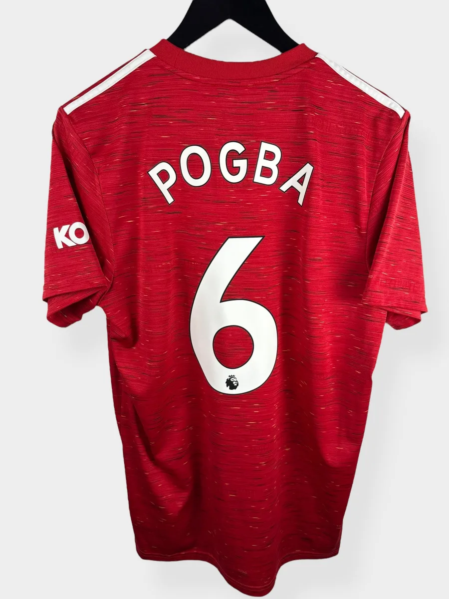 2020-21 MANCHESTER UNITED HOME SHIRT POGBA #6 L