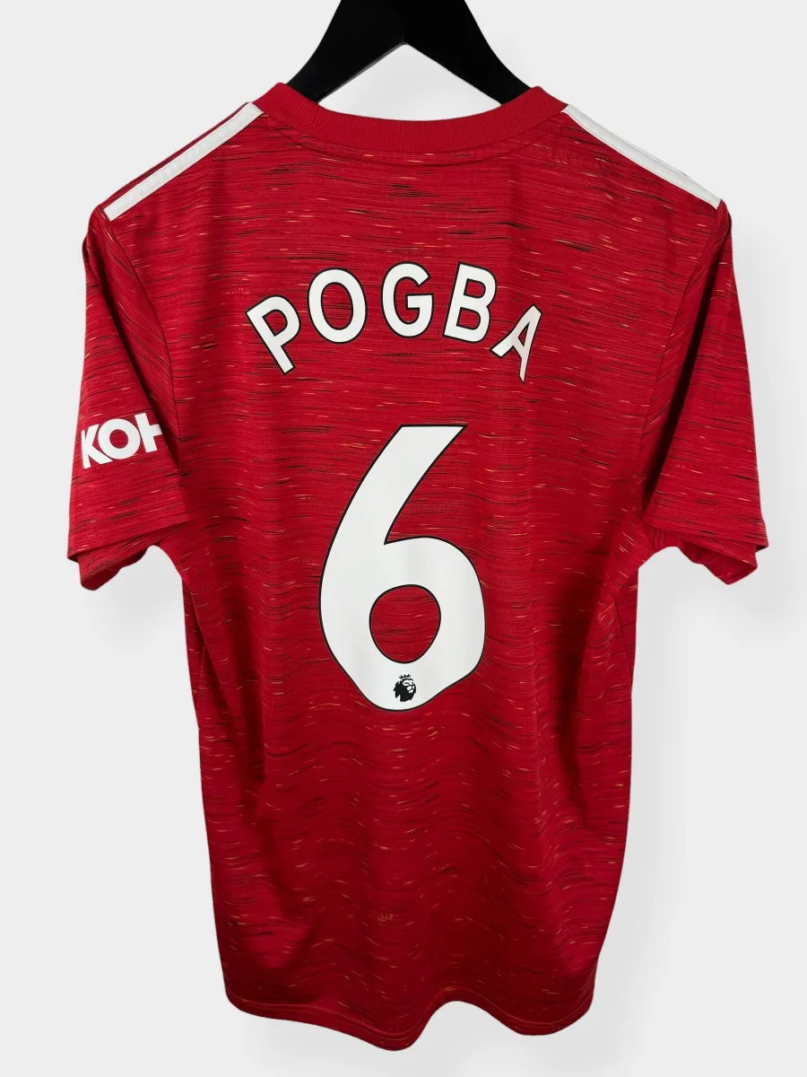 2020-21 MANCHESTER UNITED HOME SHIRT POGBA #6 M