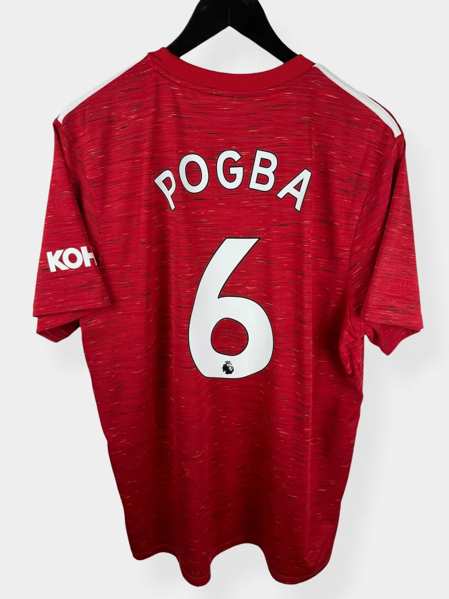 2020-21 MANCHESTER UNITED HOME SHIRT POGBA #6 XL