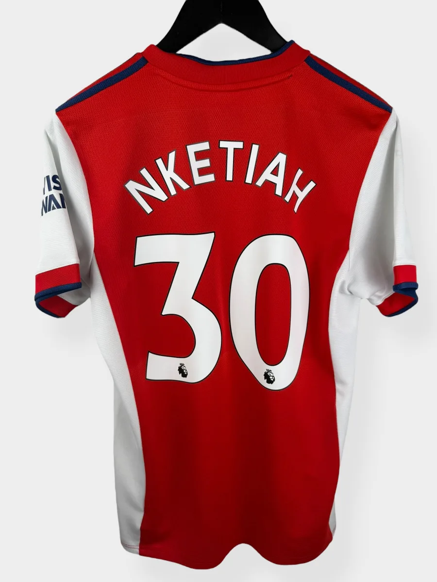 2021-22 ARSENAL HOME SHIRT NKETIAH #30 M