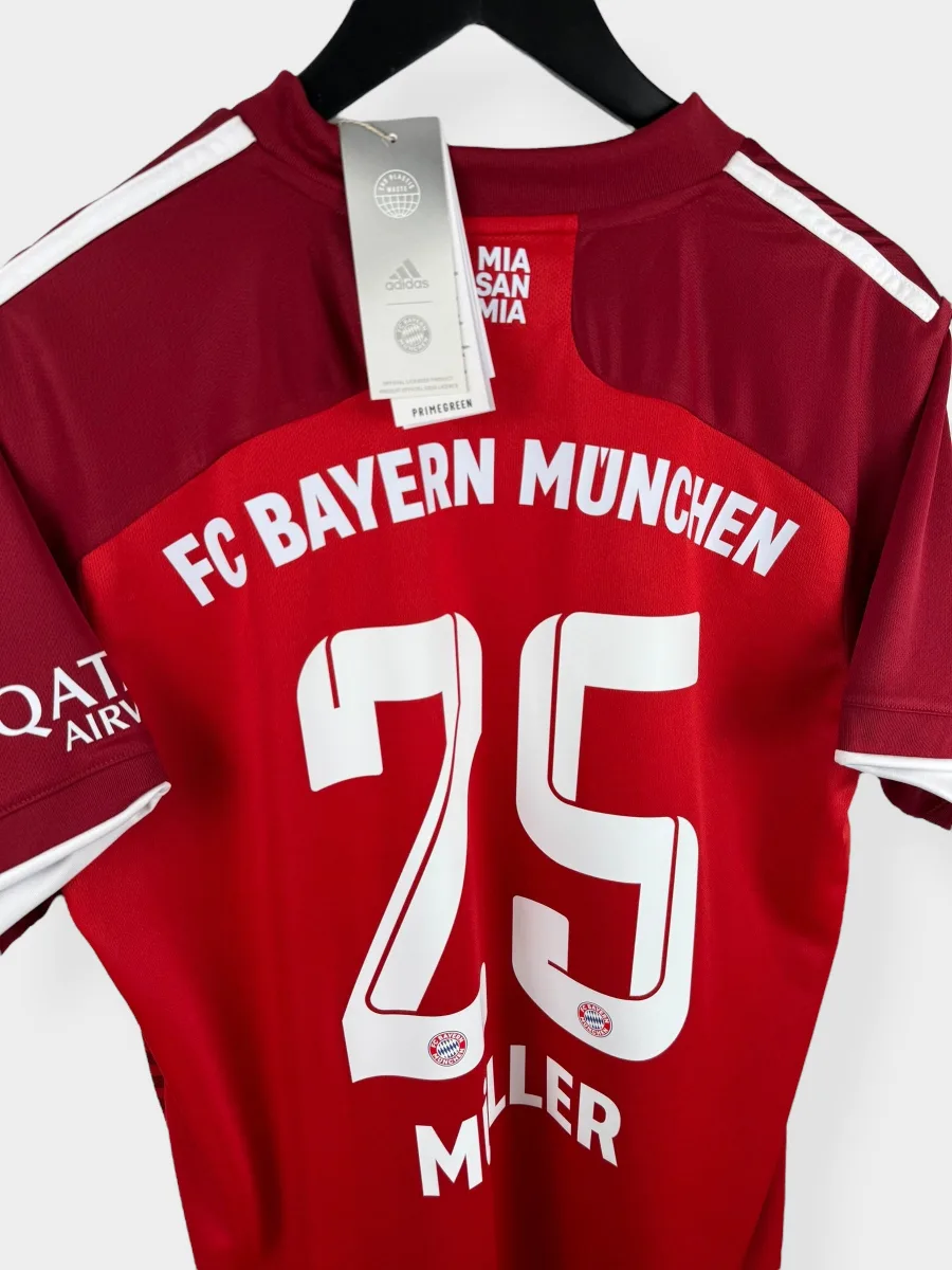 2021-22 BAYERN MUNICH home shirt, view 3