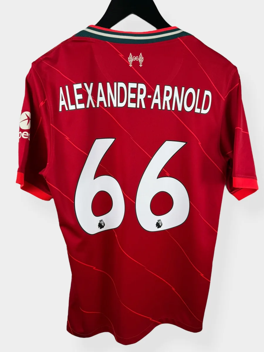 2021-22 LIVERPOOL HOME SHIRT ALEXANDER ARNOLD #66 M