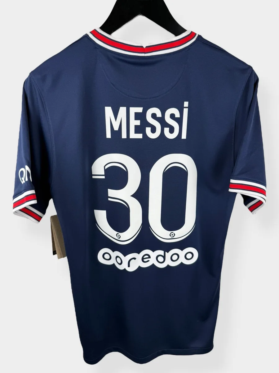2021-22 PARIS SAINT-GERMAIN HOME SHIRT MESSI #30 S