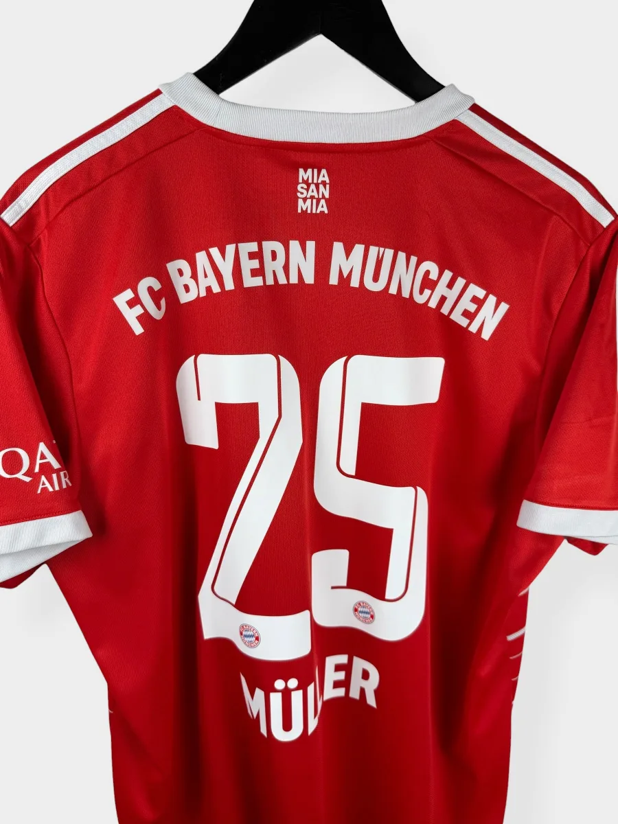 2022-23 BAYERN MUNICH home shirt, view 3