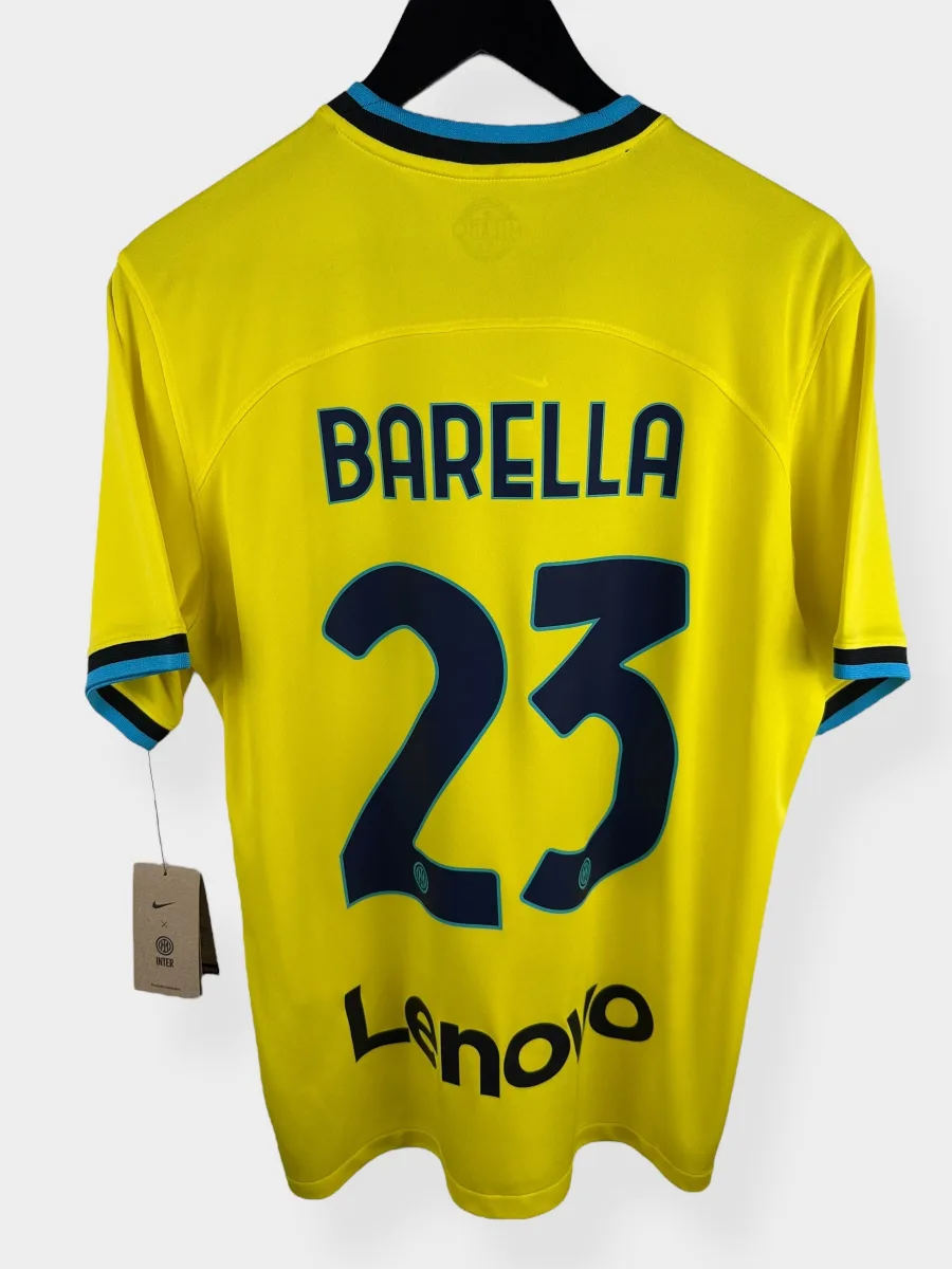 2022-23 INTER MILAN THIRD SHIRT BARELLA #23 M