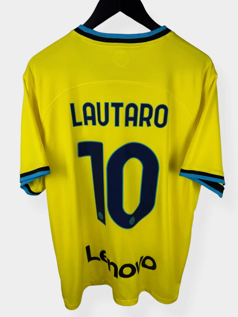 2022-23 INTER MILAN THIRD SHIRT LAUTARO #10 XL