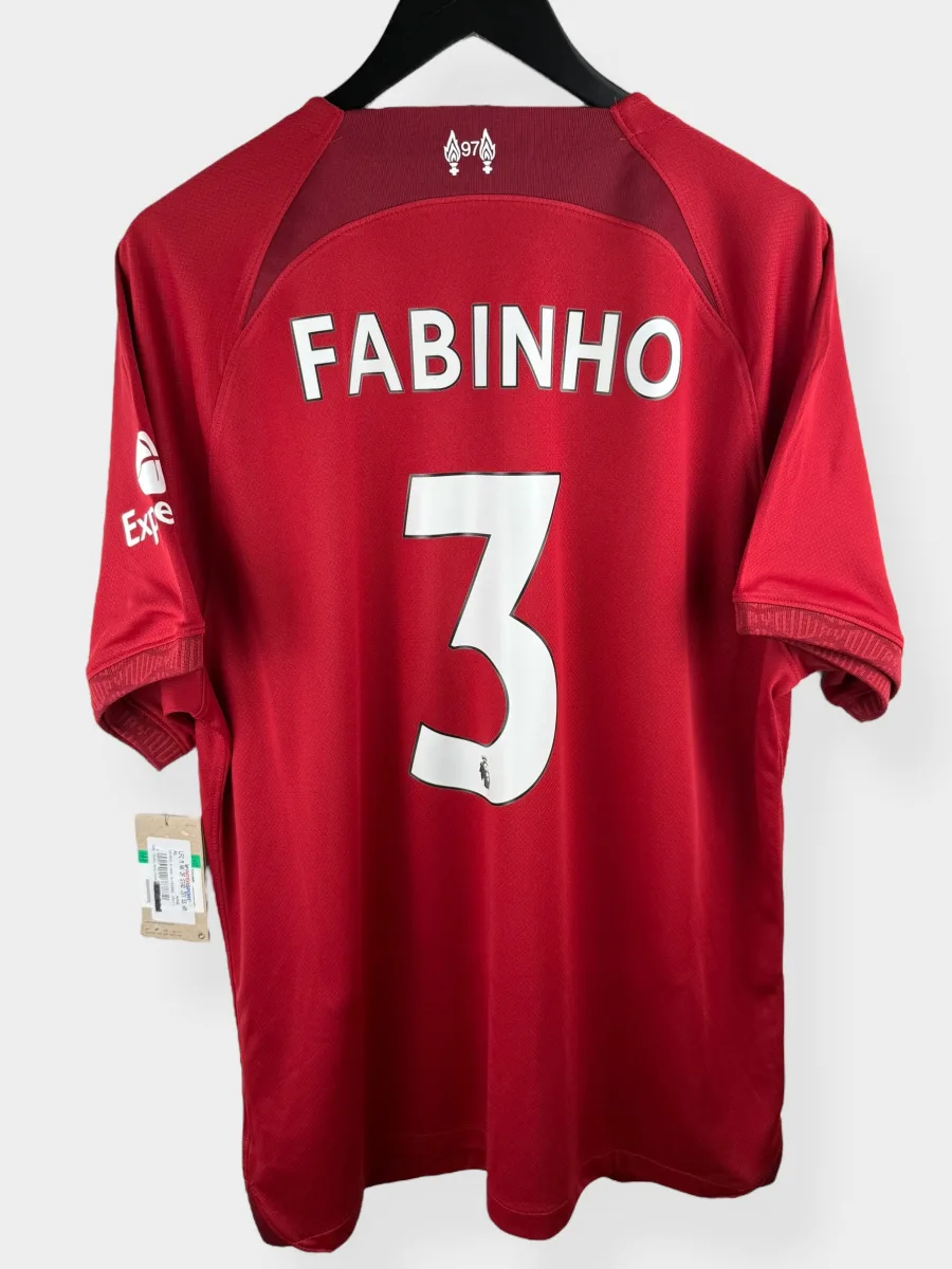 2022-23 LIVERPOOL HOME SHIRT FABINHO #3 XL