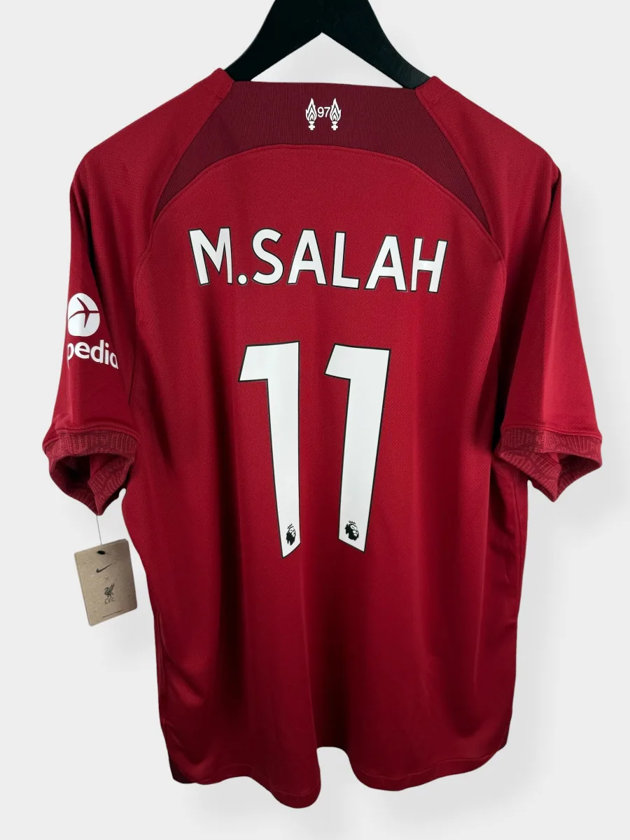 2022-23 LIVERPOOL HOME SHIRT M. SALAH #11 XL