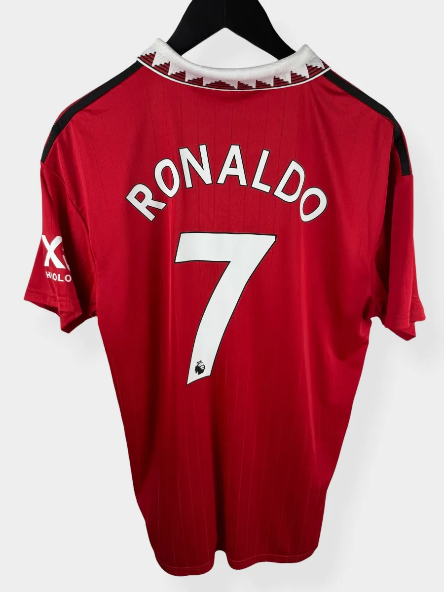 2022-23 MANCHESTER UNITED HOME SHIRT RONALDO #7 L