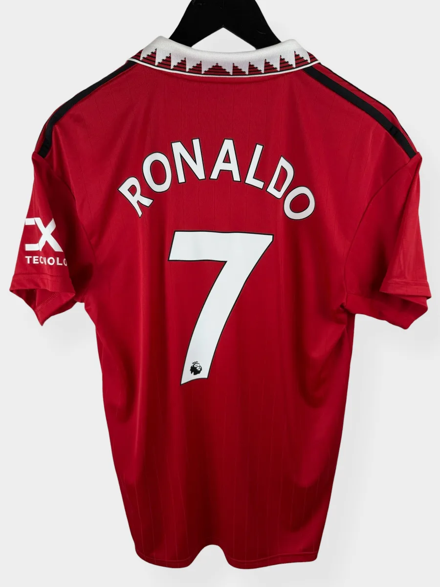 2022-23 MANCHESTER UNITED HOME SHIRT RONALDO #7 M