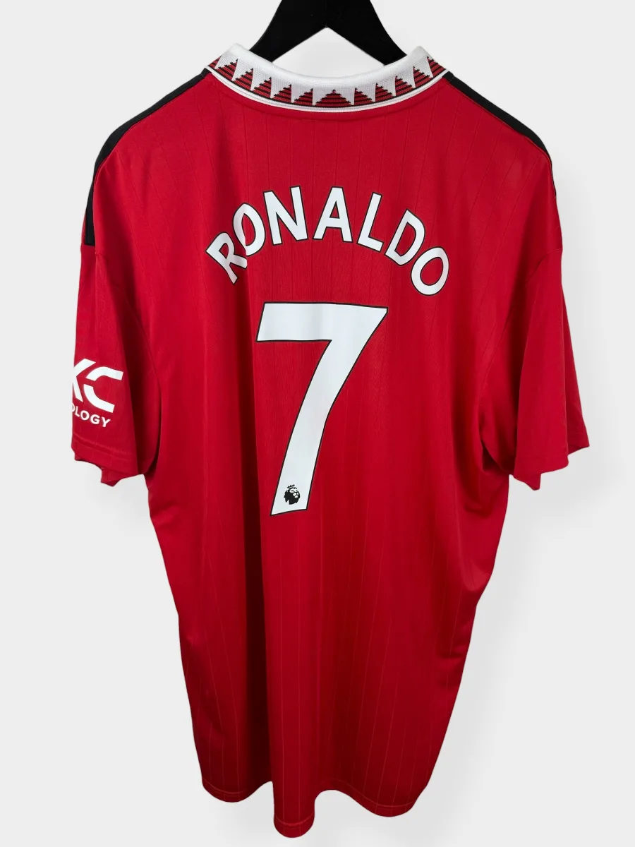 2022-23 MANCHESTER UNITED HOME SHIRT RONALDO #7 XXL