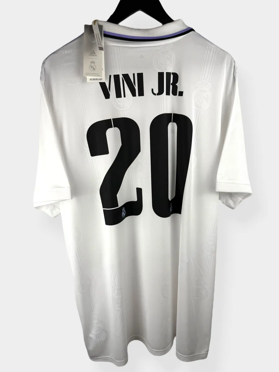 2022-23 REAL MADRID HOME SHIRT VINI JR. #20 XXL