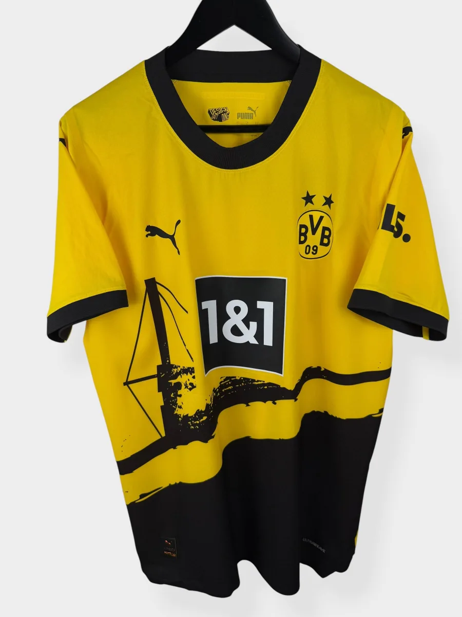 2023-24 BORUSSIA DORTMUND HOME SHIRT PLAYER ISSUE L