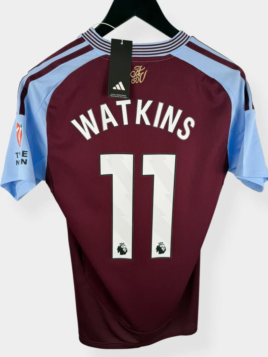 2024-25 ASTON VILLA HOME SHIRT WATKINS #11 S