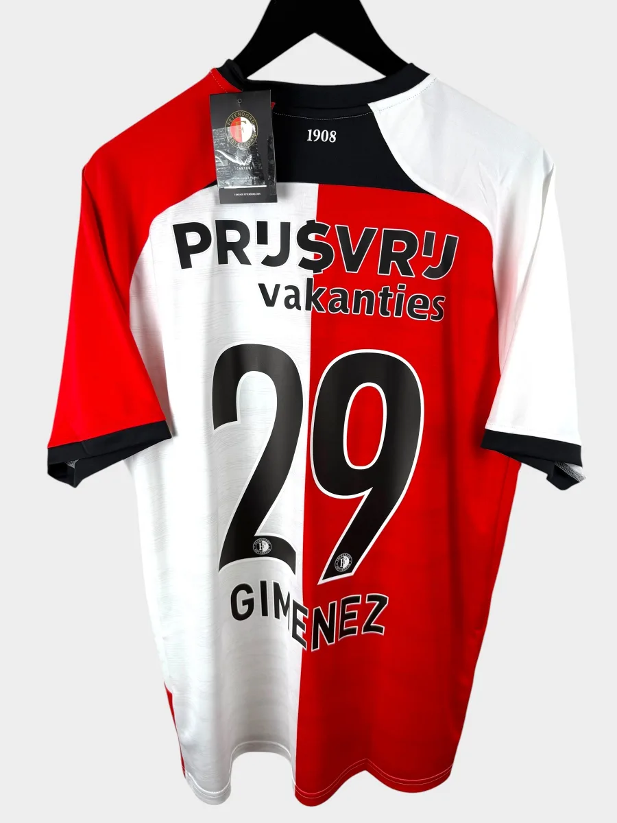 2024-25 FEYENOORD HOME SHIRT GIMENEZ #29 XL