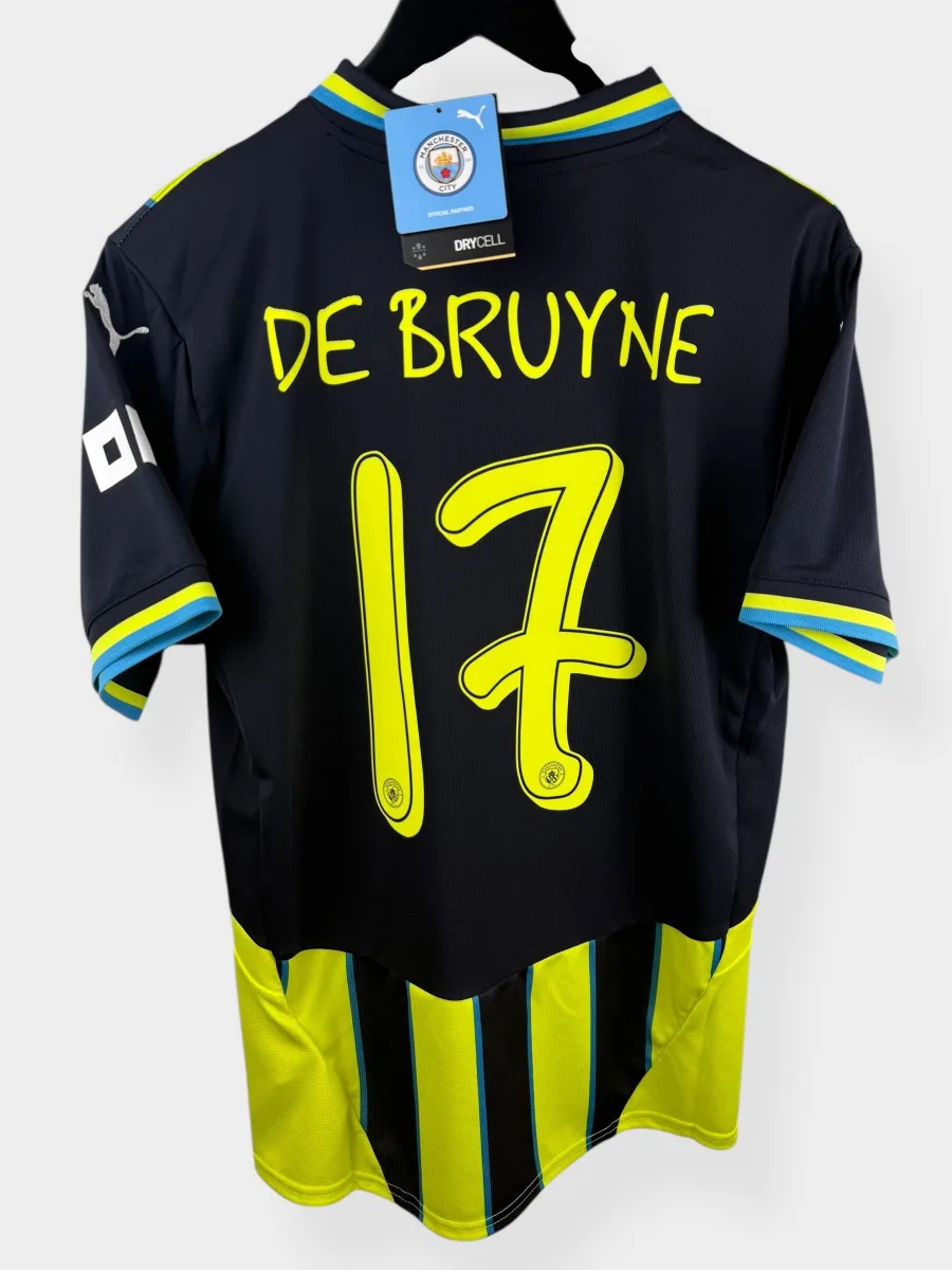 2024-25 MANCHESTER CITY THIRD SHIRT DE BRUYNE 17 #M