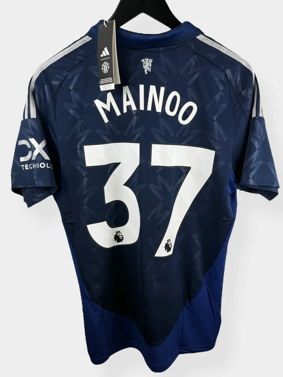 2024-25 MANCHESTER UNITED AWAY SHIRT MAINOO #37 M