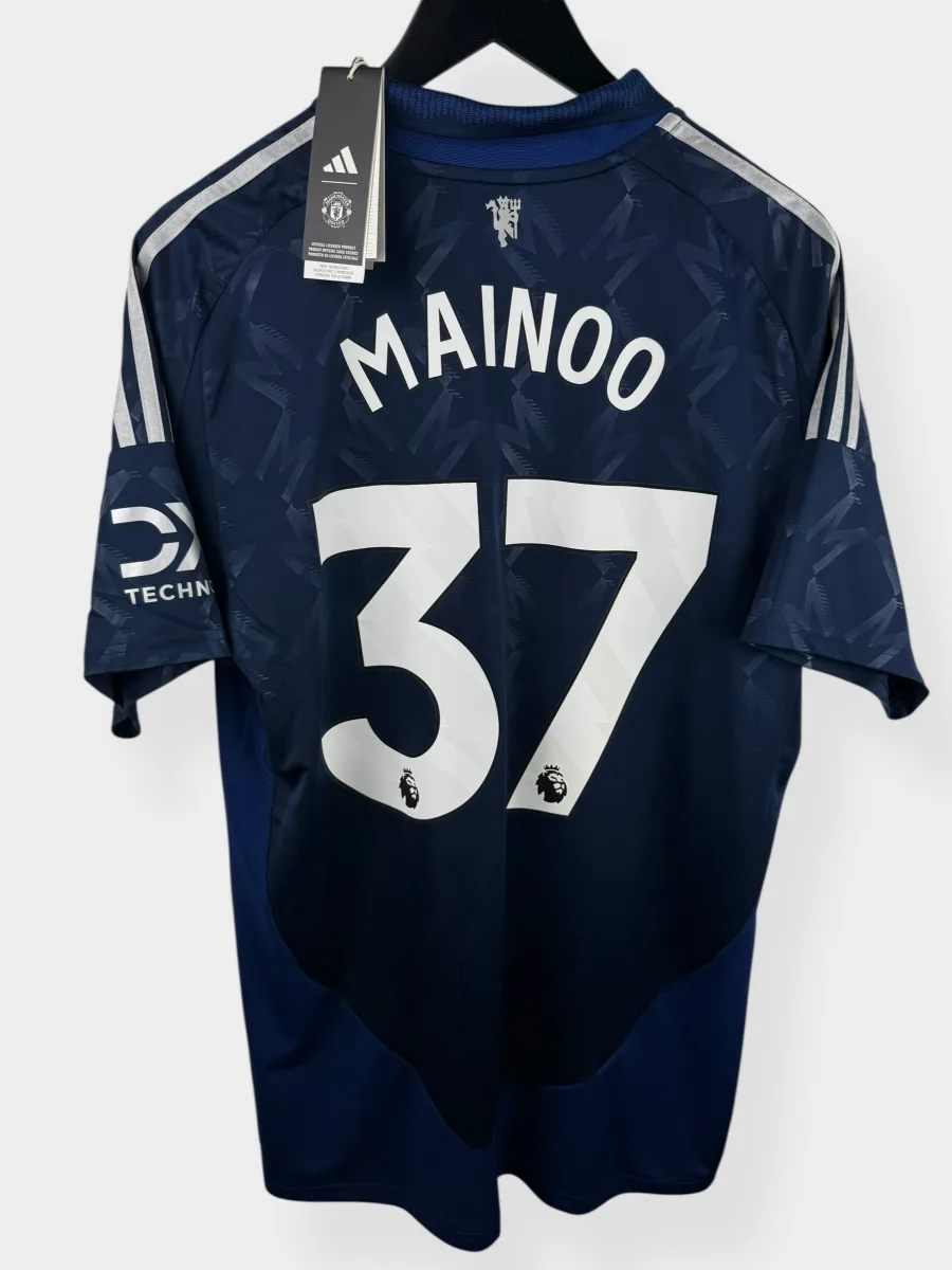 2024-25 MANCHESTER UNITED AWAY SHIRT MAINOO #37 XL