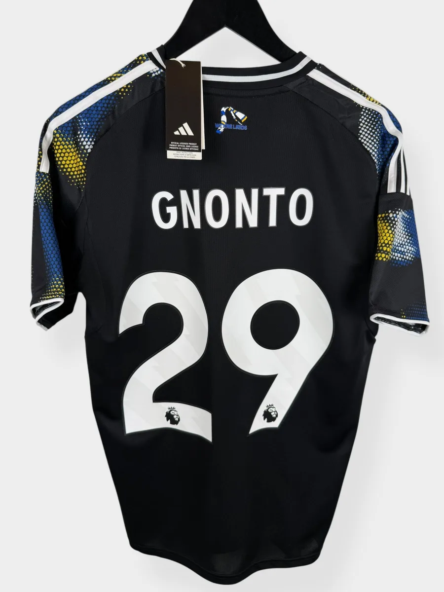 2025-26 LEEDS UNITED THIRD SHIRT GNONTO #29 M